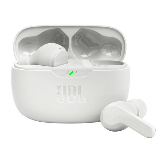 JBL Wave Beam - White - True wireless earbuds - Hero
